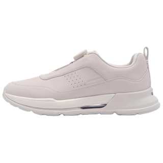 LI-NING 1990 LI NING 1990 Wear resistant And Lightweight Low top Casual Shoes Women's Rock White Gray