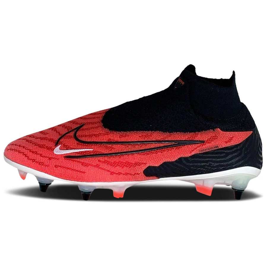 Nike Nike Slip Resistant Abrasion Resistant Slip Resistant Abrasion Resistant Soccer Shoes Men's Black Red