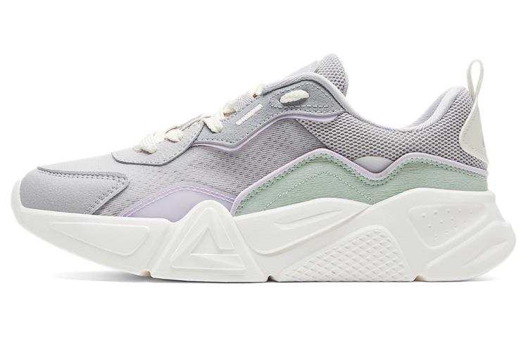PEAK Cushioning Abrasion Resistant Cushioning, Wear Resistant Low top Casual Shoes Women's Smoke Gray