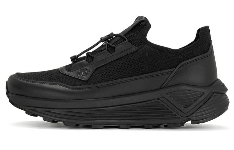 DESCENTE DUALIS Lightweight Low top Casual Shoes Men's Black