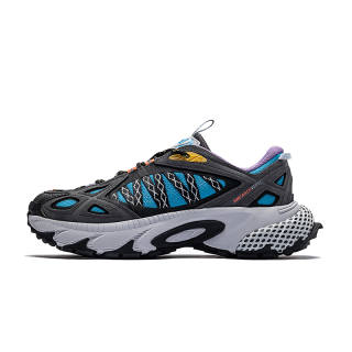 ANTA SNEAKERVERSE Cushioning Slip Resistant Abrasion Resistant Low top Casual Shoes Men's Blue Gray Black