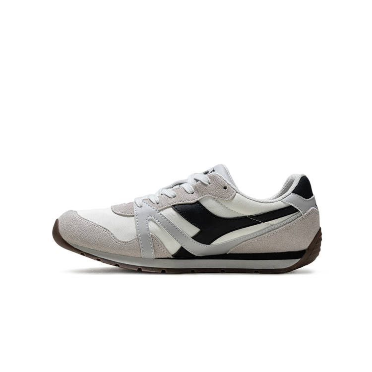 Diadora Slip Resistant Abrasion Resistant Low top Casual Shoes Unisex Gray White