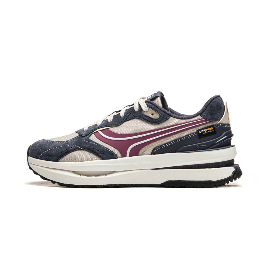 Li-Ning Li Ning Zhongning M1000 Low top Casual Shoes Men's Beige Blue Red
