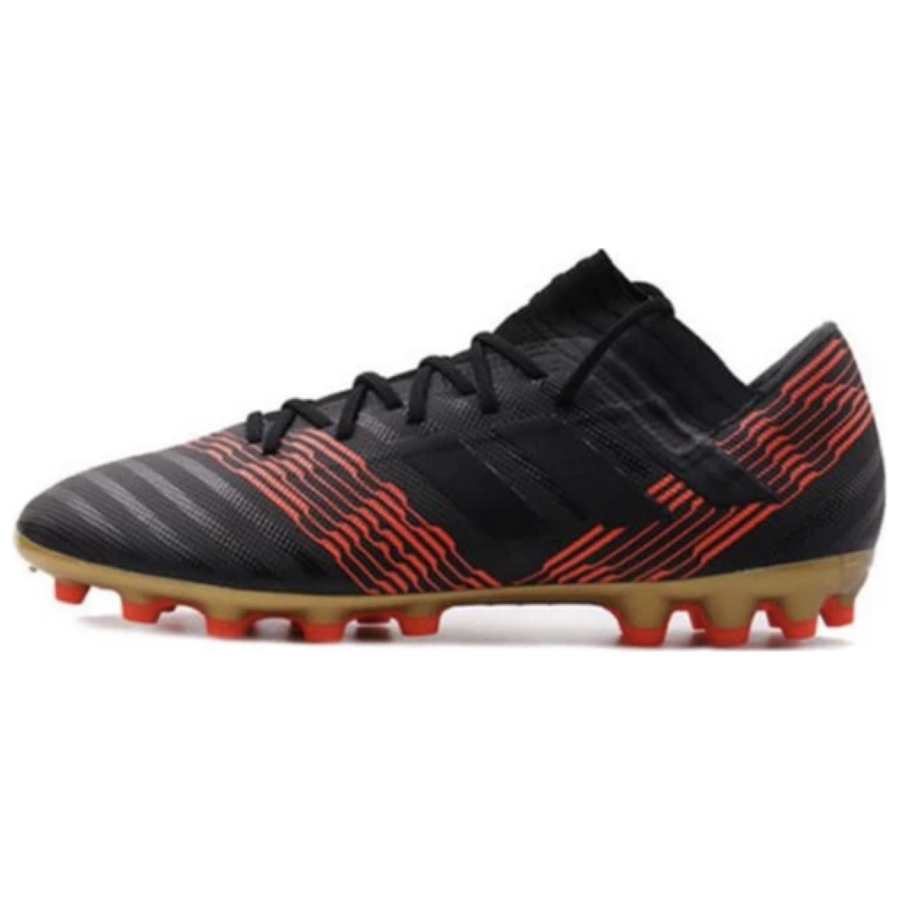 Adidas Adidas Nemeziz AG Artificial Ground Cushioning, Wear Resistant Soccer Shoes Men's Black Red