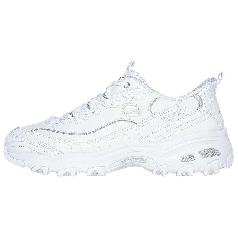 Skechers D'Lites 1.0 Low top Casual Shoes Women's White