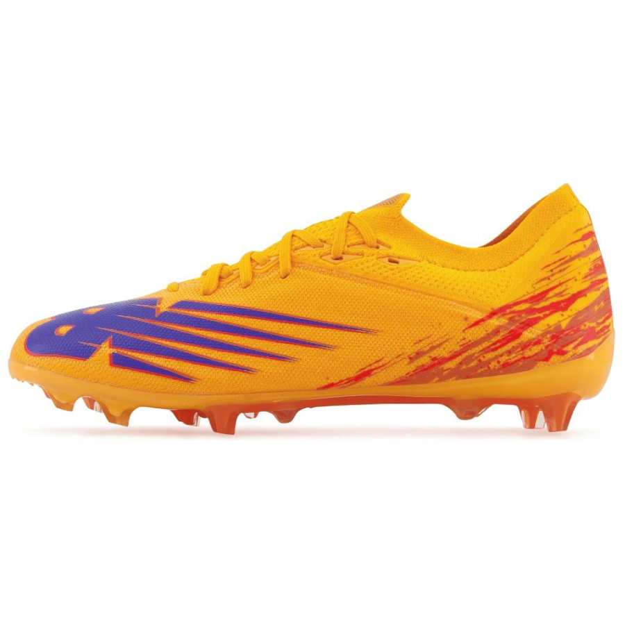 New Balance New Balance Furon V6+ Soccer Shoes Yellow Purple