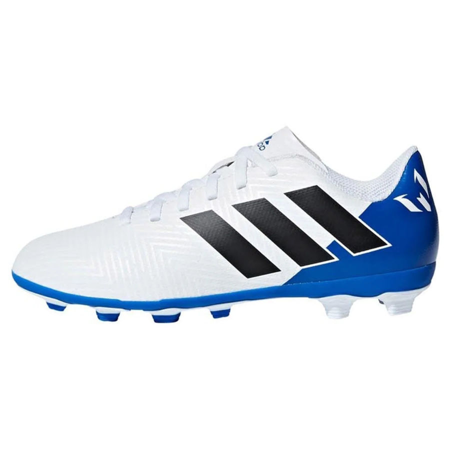 Adidas Adidas Slip Resistant Abrasion Resistant Soccer Shoes Men's White
