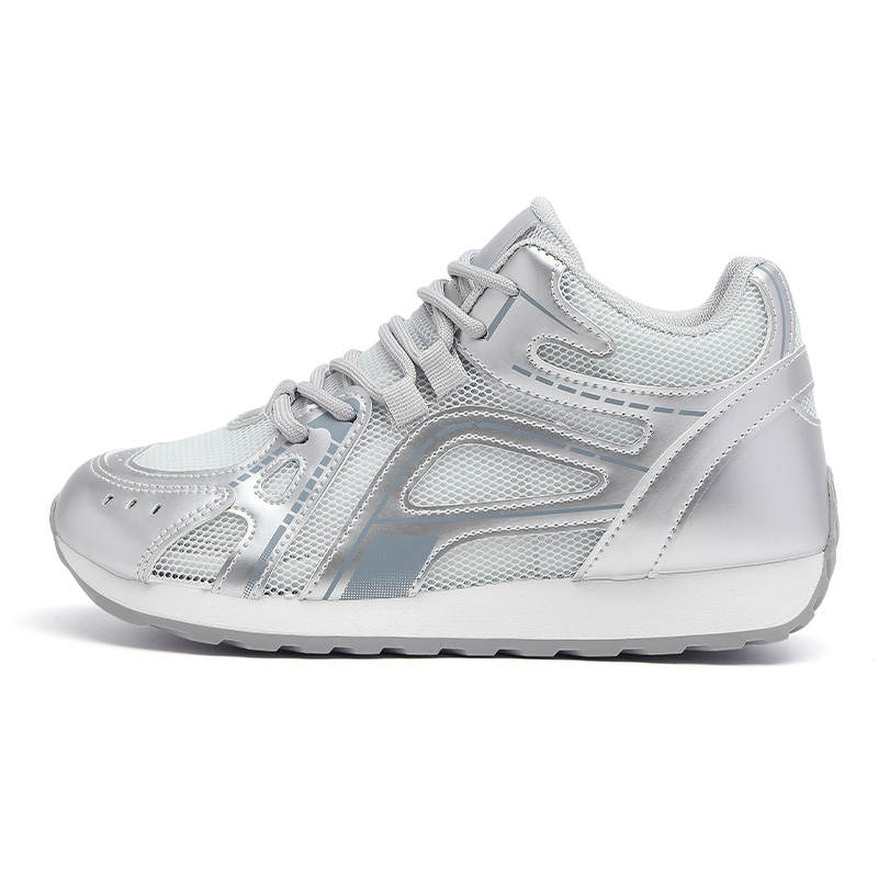 RENBEN Breathable Lightweight Breathable And Lightweight Low top Casual Shoes Women's Silver