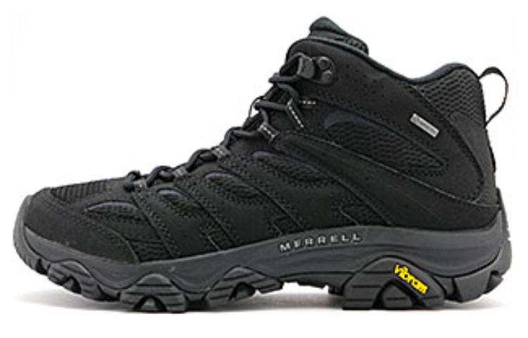 MERRELL MOAB 3 Synthetic Mid GTX Waterproof, Slip Resistant, And Breathable High top Casual Shoes Men's Black