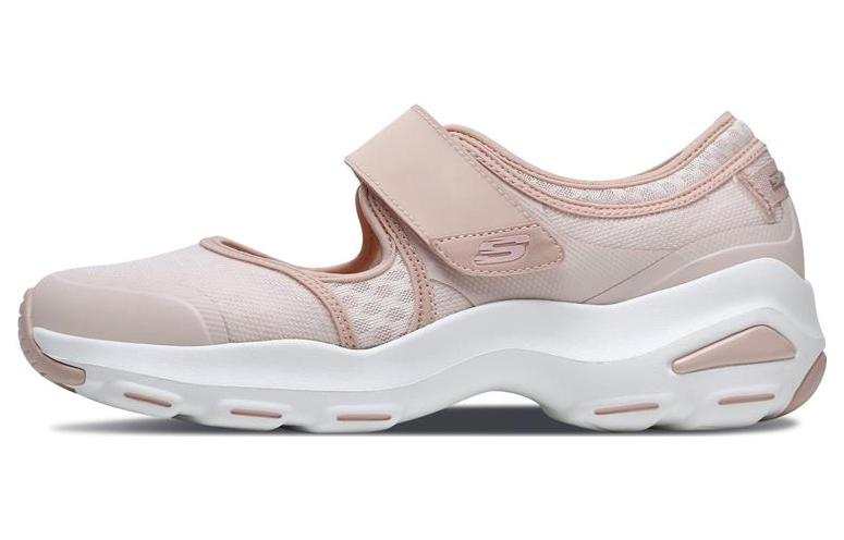Skechers Ultra Mesh, Artificial Leather Low top Sports Casual Shoes Women's Light Pink