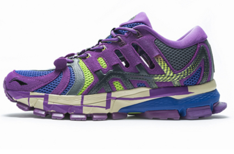 Li-Ning LiNing PFW Men's Furious Rider ACE Professional Stable Running Shoes - Purple