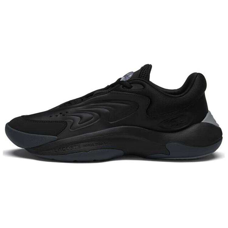 LACOSTE Low top Casual Shoes Men's Black
