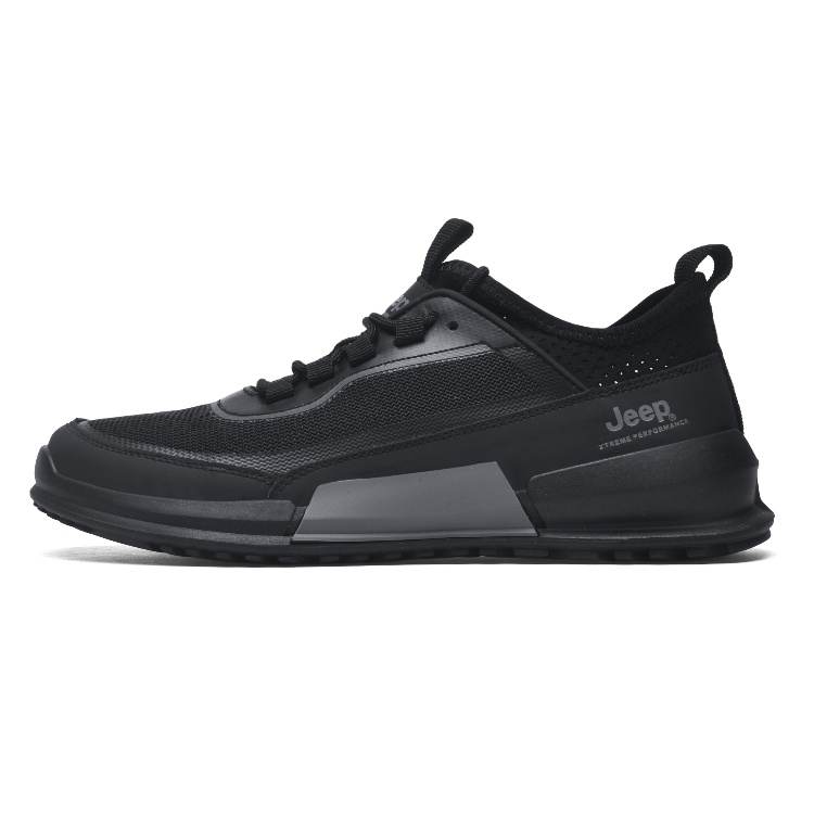 Jeep Casual Shoes Men's Mid Top Black