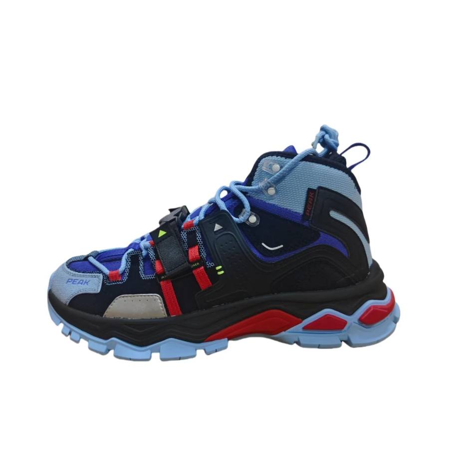 PEAK Taichi, Explorer 1.5 Mid top Casual Shoes Men's Black Purple