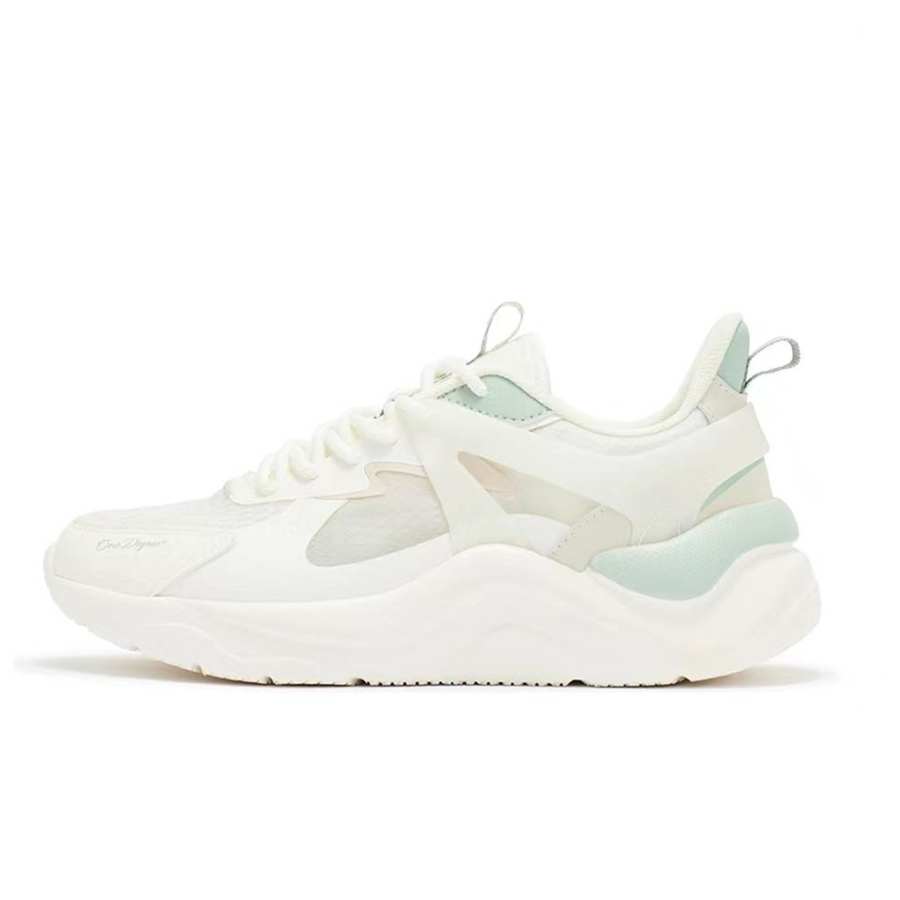 361° Yunshu 2 Abrasion Resistant Breathable Low top Casual Shoes Women's White