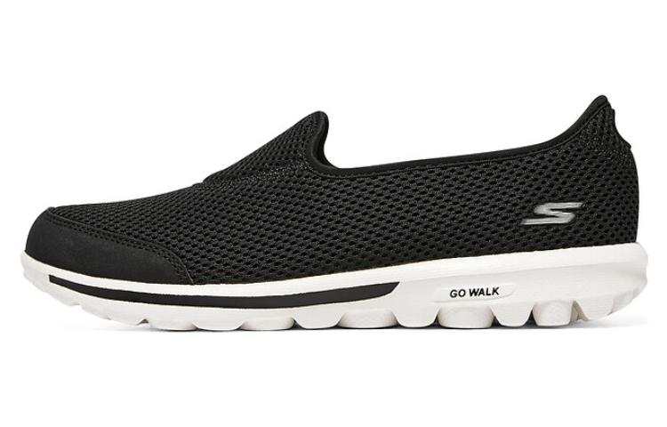 Skechers Go Walk Classic Low top Casual Shoes Women's Black White