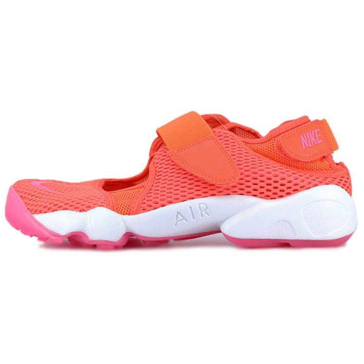 Nike Nike Air Rift Slip Resistant Abrasion Resistant Low top Casual Shoes Women's Red Pink