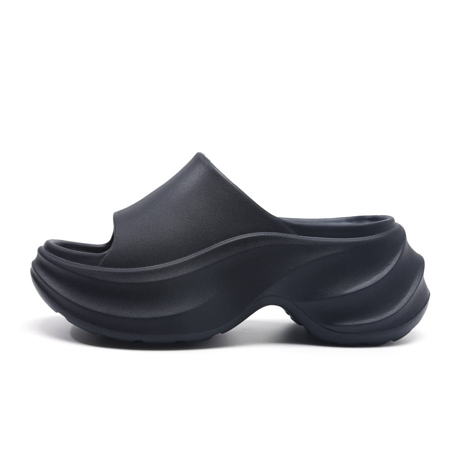 Jeep EVA Slip Resistant Slide Slippers Women's Black