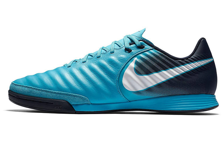 Nike Nike TIEMPOX LIGERA4 Indoor Leather Cushioning Slip Resistant Abrasion Resistant Lightweight Soccer Shoes Men's