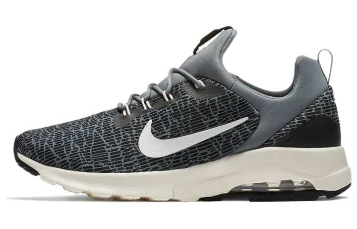 Nike Nike Air Max Motion Racer Low top Casual Shoes Women's Gray White