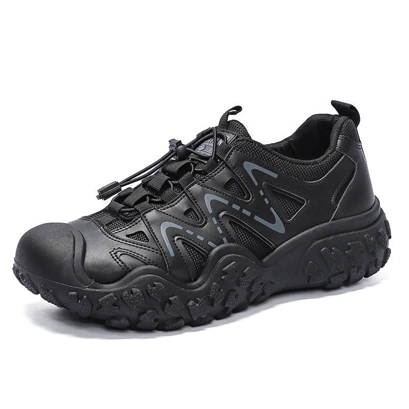 TONYBEAR Casual Shoes Men's Low Top Black/Beige