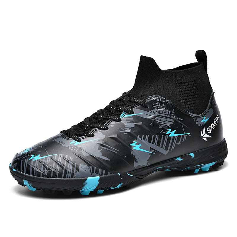 DOUBLE STAR 88 Abrasion Resistant Lightweight Wear resistant And Lightweight Soccer Shoes Unisex Black