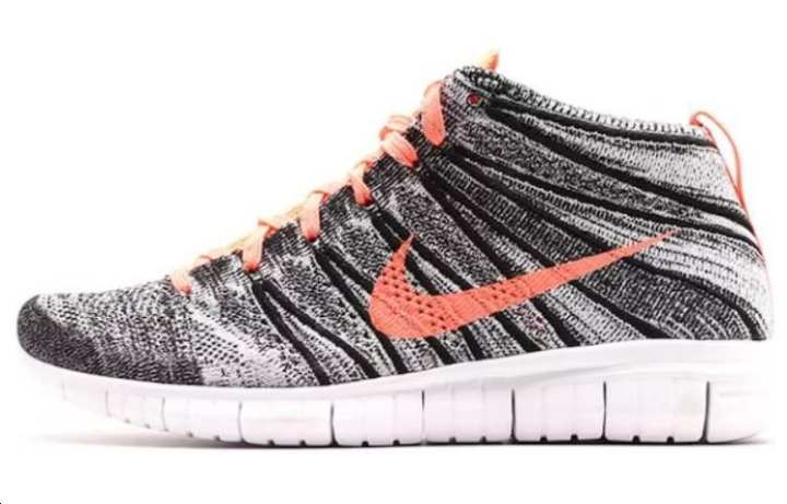 Nike Nike Free Flyknit Chukka Black Mango Women's