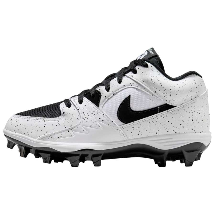 Jordan Jordan Stadium 90 Abrasion Resistant Abrasion Resistant Soccer Shoes Unisex White Black