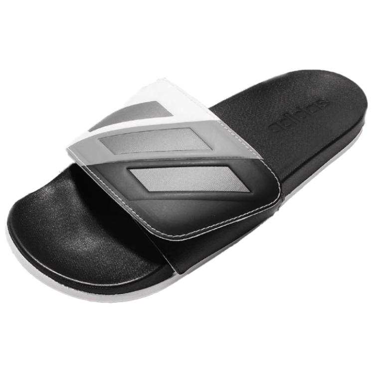 Adidas Adidas Adilette Comfortable Slip Resistant Abrasion Resistant Slide Slippers Unisex Black