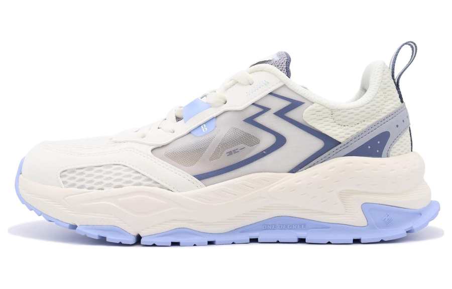 361° Abrasion Resistant Lightweight Wear resistant And Lightweight Low top Casual Shoes Men's Blue White