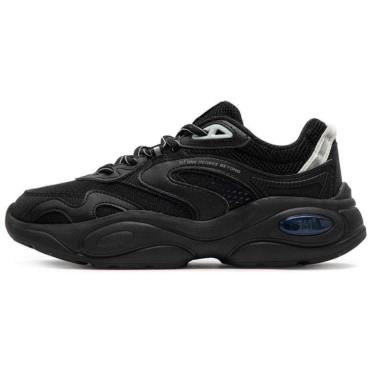361° Comfortable Abrasion Resistant Low top Casual Shoes Women's Black