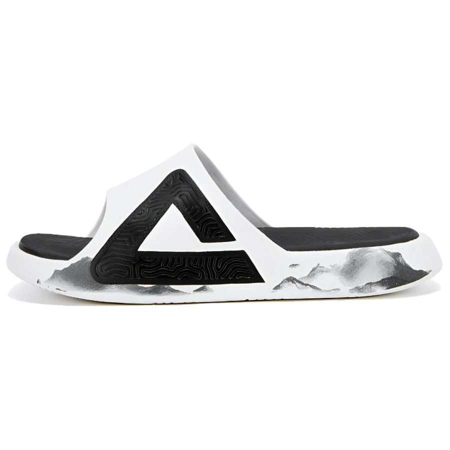 PEAK Taichi National Innovation Slippers Quiet Slip Resistant Odor Resistant Abrasion Resistant Slide Slippers Men's