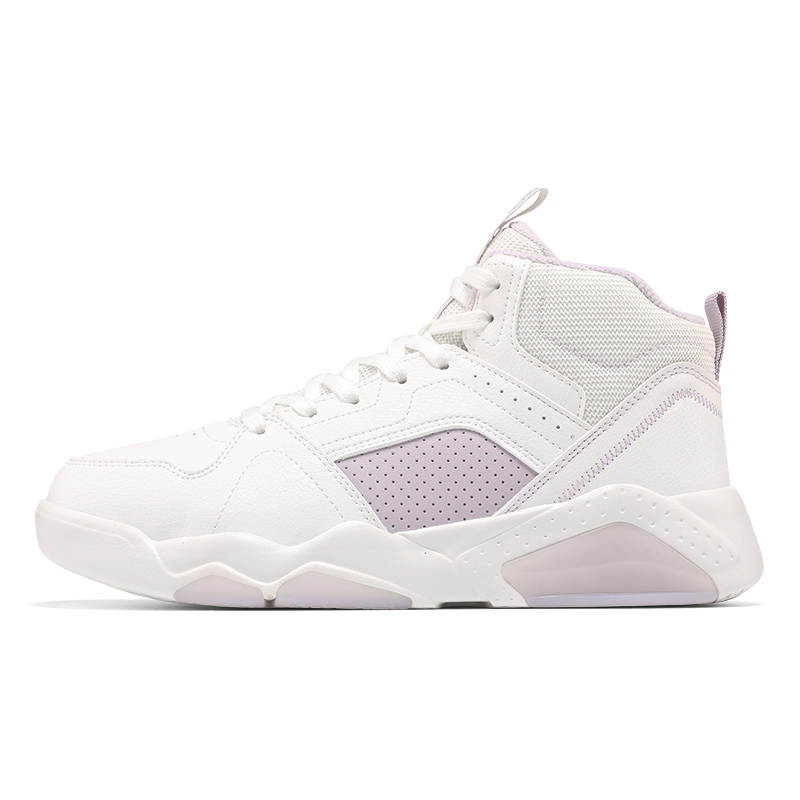 361° Life Collection Versatile Comfortable, Fleece Lined Thermal Mid top Casual Shoes Women's White Purple