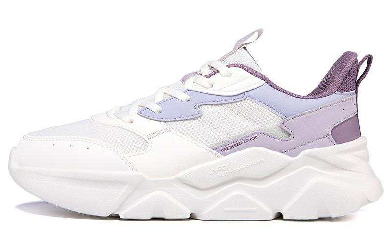361° Versatile Breathable Low top Casual Shoes Women's Purple White