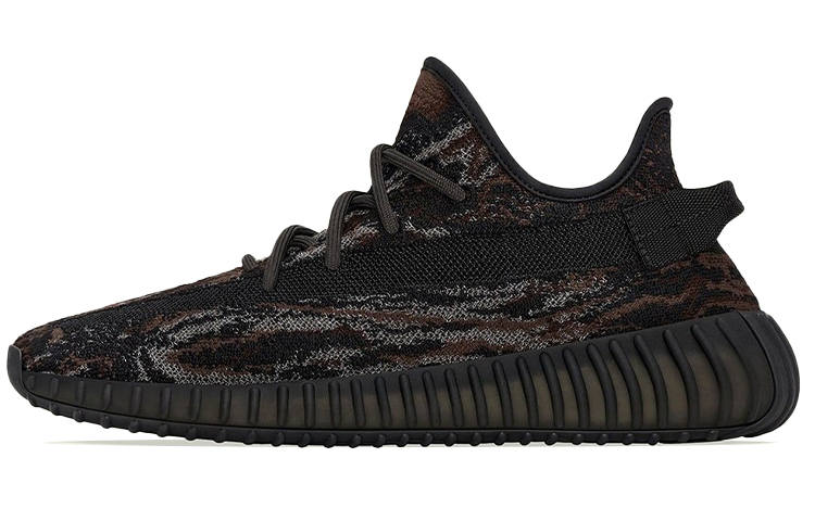 Adidas Originals Yeezy Boost 350 V2 Gothic Greymon 'MX Rock' Fabric Cushioning Lightweight Low top Casual Shoes Unisex