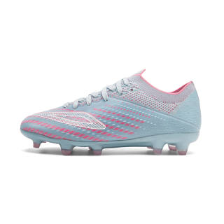 Keliqee AG Artificial Ground TPU Slip Resistant Coverage Soccer Shoes Men's Blue Pink