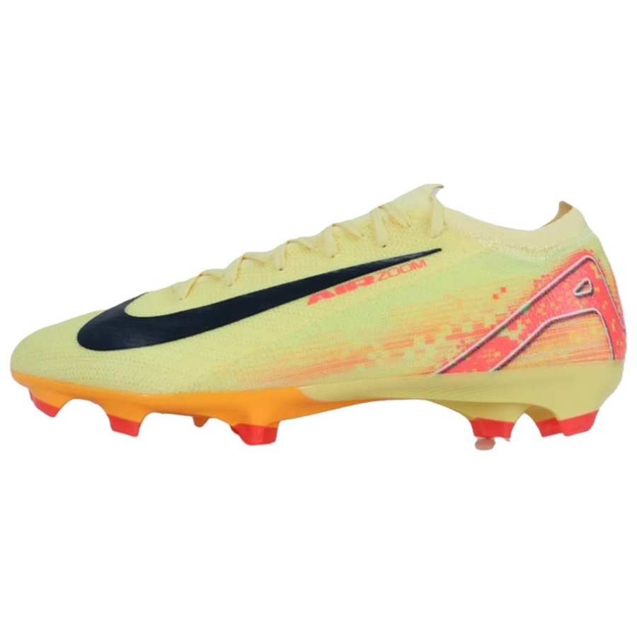 Nike Nike Mercurial Vapor 16 FG Firm Ground Slip Resistant Abrasion Resistant Soccer Shoes Unisex Yellow