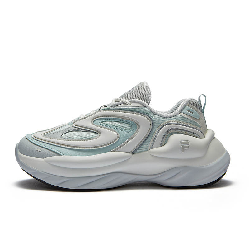 FILA FUSION BUZZARD Meteorite Shoes Low top Casual Shoes Women's Gray Blue