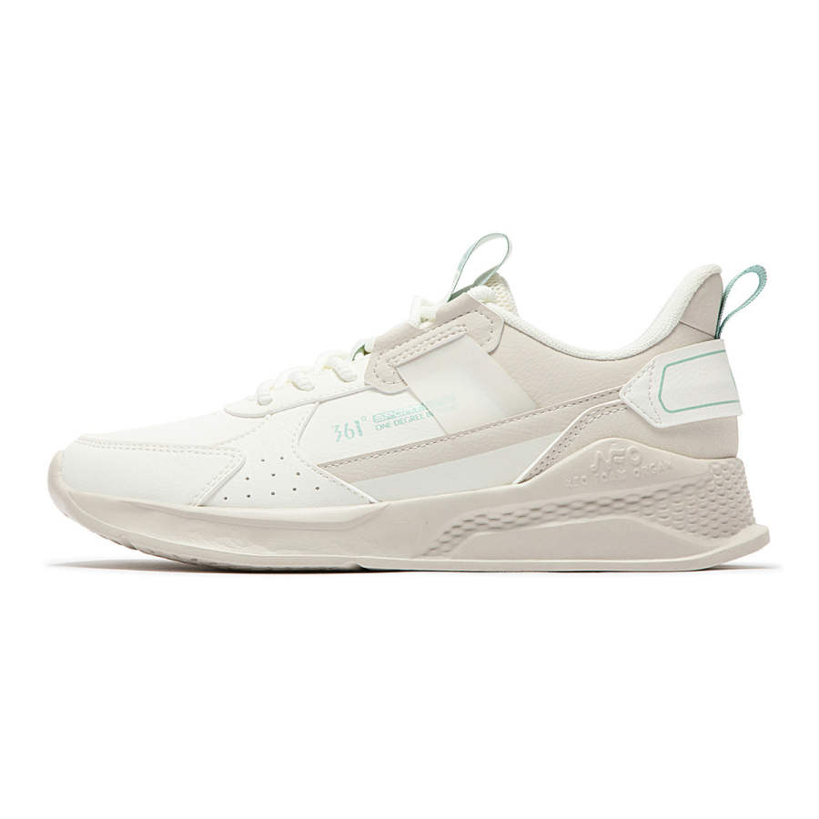 361° Slip Resistant, Abrasion Resistant, Lightweight Low top Casual Shoes Women's Ecru