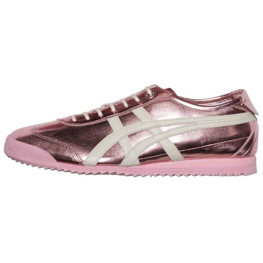 Onitsuka Tiger MEXICO 66 SD Soft And Comfortable Slip Resistant Abrasion Resistant Low top Casual Shoes Unisex Pink