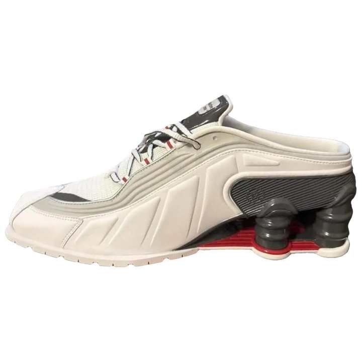 Nike Martine Rose x Nike Shox MR4 Running Shoes Unisex White