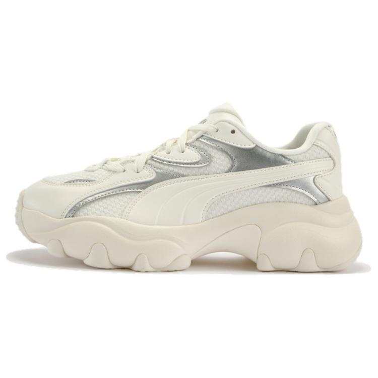 PUMA Pulsar Abrasion Resistant Low top Casual Shoes Women's White