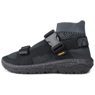 Teva Hurricane Sock Cushioning, Wear Resistant High top Casual Shoes Men's Black