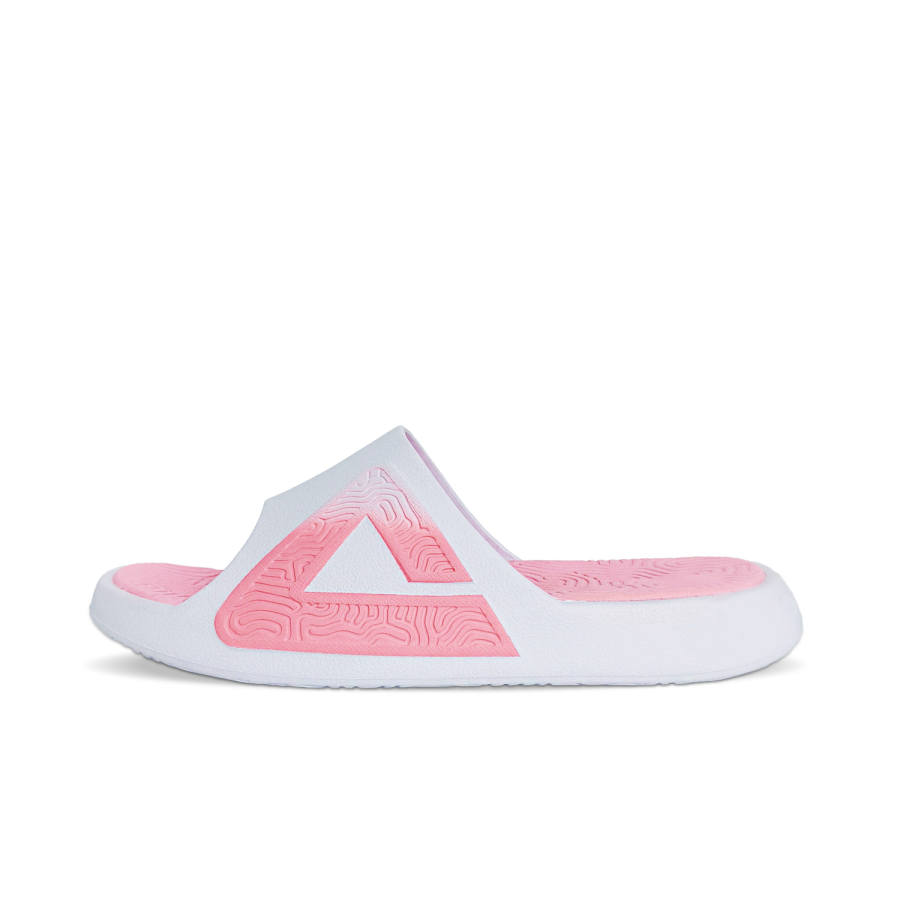 PEAK Tai Ji1.0 Slip Resistant Abrasion Resistant Odor Resistant Quiet Slide Slippers Unisex Baymax/Pink