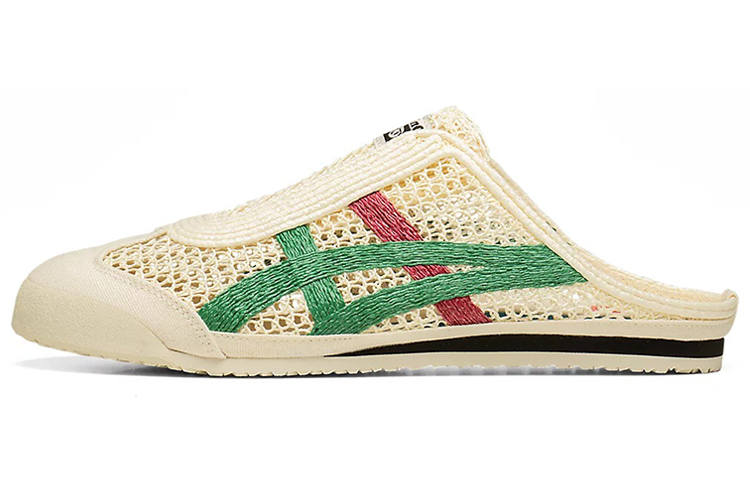 Onitsuka Tiger MEXICO 66 Sabot Cream Green Red