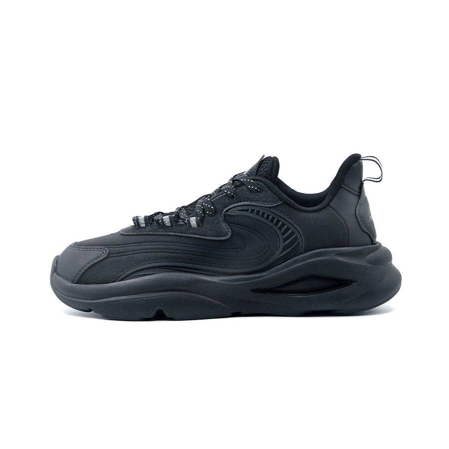 Anta Slip Resistant Abrasion Resistant Low top Casual Shoes Women's Black