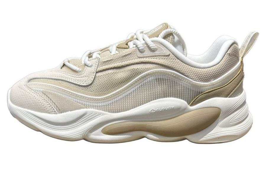 Erke Cushioning Abrasion Resistant Cushioning, Wear Resistant Low top Casual Shoes Men's Beige Brown