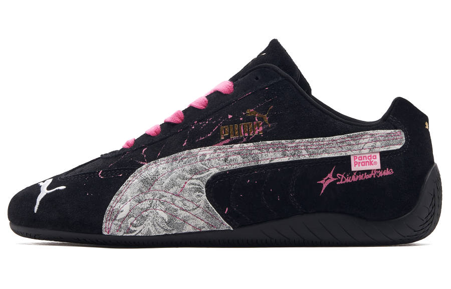 PUMA Speedcat OG Panda Mischief, Weaving Dreams, Recalling Comfortable Slip Resistant Abrasion Resistant Low top