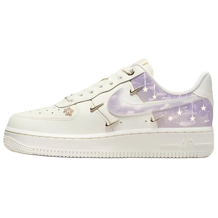 Nike Nike Air Force 1 Endless Wish Star Low top Skateboard Shoes Women's Elegant Purple