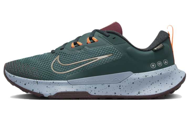 Nike Nike Juniper Trail 2 Gore Tex Deep Jungle Night Maroon Safety Orange Khaki
